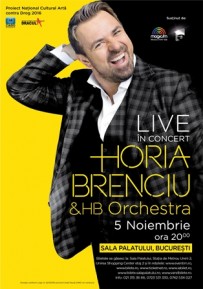 Horia Brenciu & HB Orchestra Live la Sala Palatului și turneu național în 11 orașe