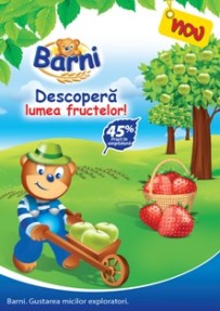 Prăjitura Barni acum cu 45% fruct în umplutură