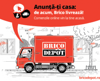 Brico Dépôt lansează serviciul Click & Delivery pentru comenzi online cu livrare la domiciliu
