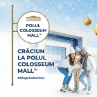 Sezonul sărbătorilor de iarnă începe pe 29 noiembrie la Polul Colosseum Mall, Prima zăpadă la Polul Colosseum Mall