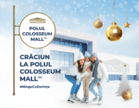 Sezonul sărbătorilor de iarnă începe pe 29 noiembrie la Polul Colosseum Mall, Prima zăpadă la Polul Colosseum Mall