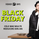 BLACK FRIDAY la Fashion Days începe luni,  6 noiembrie, cu cele mai multe reduceri din an