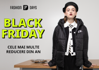 BLACK FRIDAY la Fashion Days începe luni,  6 noiembrie, cu cele mai multe reduceri din an