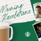 Starbucks, Adi Nartea, Ana Baniciu și Anca Dinicu schimbă regulile jocului în ianuarie: Adio rezoluții imposibile, bun venit „Morning Resolutions”