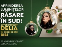 SUN PLAZA aprinde luminițele de Crăciun cu un super concert Delia