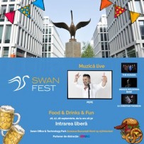 Angajații se ȋntorc la birouri. Swan Fest – festival pentru corporatiști,  ȋntre 26 și 28 septembrie, ȋn Pipera