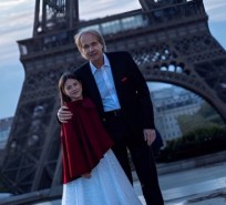 La 10 ani, Miriam Alice Vultur a filmat un videoclip împreună cu Richard Clayderman: 