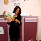 Irina Nicolae şi Dovlecel în vizită la grădiniţă 