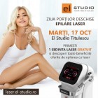Ziua Porților Deschise la El Studio Titulescu – O zonă gratuit pentru toți cei care își doresc să testeze cea mai eficientă metodă de epilare cu laser