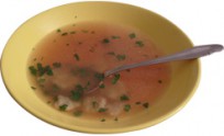 Supă de legume cu găluşte